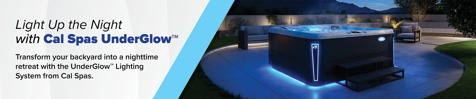 Calspas hot tub being used in a family setting - Eauclaire